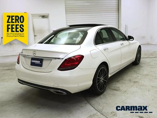 White 2019 Mercedes-Benz C-Class
