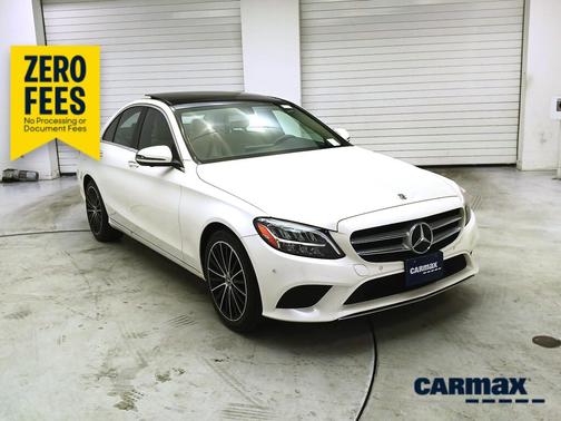 White 2019 Mercedes-Benz C-Class