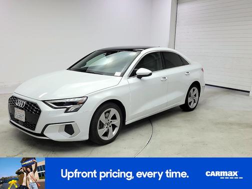 White 2023 Audi A3 Premium