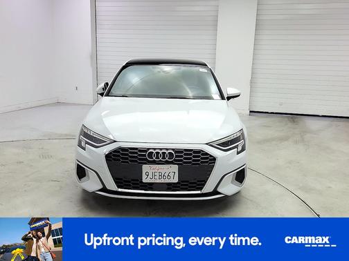 White 2023 Audi A3 Premium