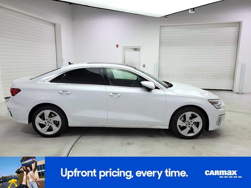 White 2023 Audi A3 Premium