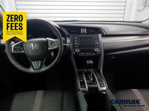 Blue 2020 Honda Civic LX