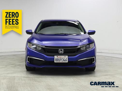 Blue 2020 Honda Civic LX