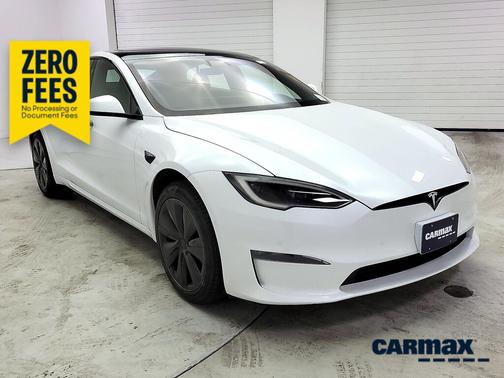 White 2022 Tesla Model S