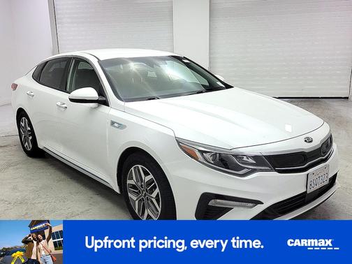 White 2020 Kia Optima Plug-In Hybrid EX
