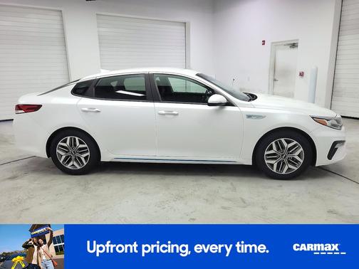 White 2020 Kia Optima Plug-In Hybrid EX