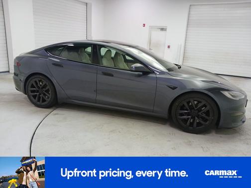 Gray 2021 Tesla Model S Long Range