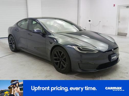 Gray 2021 Tesla Model S Long Range