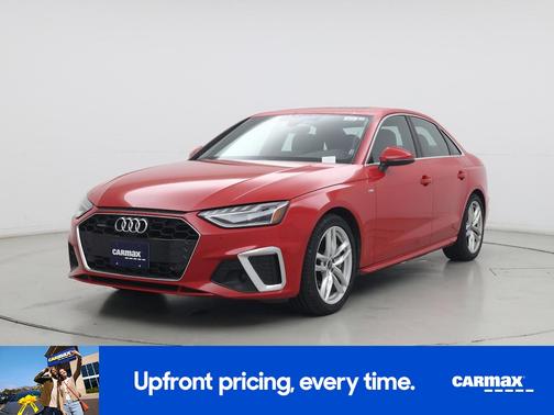 Red 2024 Audi A4 S-Line Premium Plus