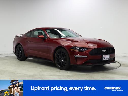 Red 2018 Ford Mustang Ecoboost Premium