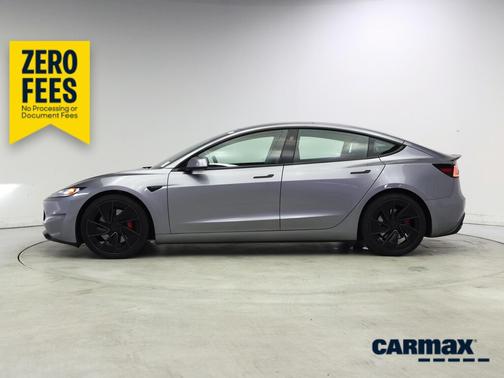 Silver 2025 Tesla Model 3 Performance