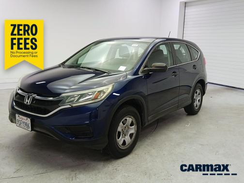 Blue 2015 Honda CR-V LX