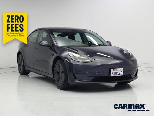 Gray 2023 Tesla Model 3