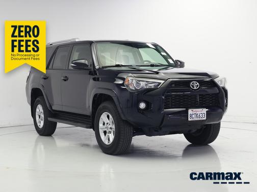 Black 2018 Toyota 4Runner Limited