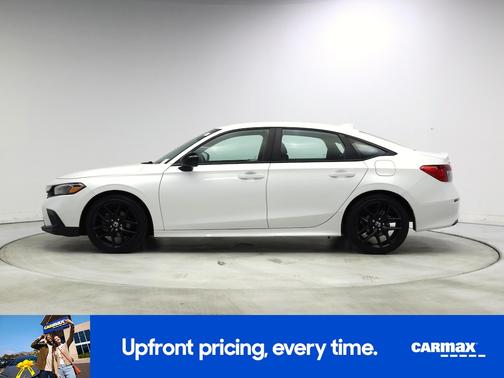 White 2022 Honda Civic Sport