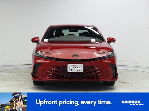 Red 2025 Toyota Camry XSE
