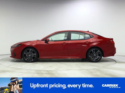 Red 2025 Toyota Camry XSE