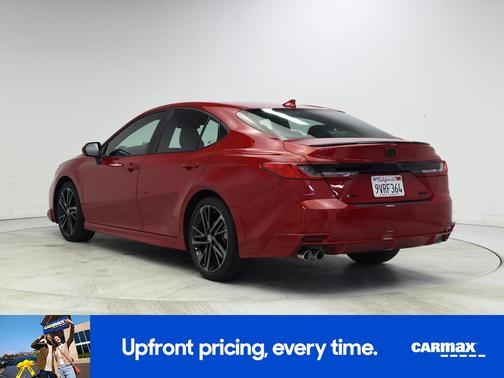 Red 2025 Toyota Camry XSE