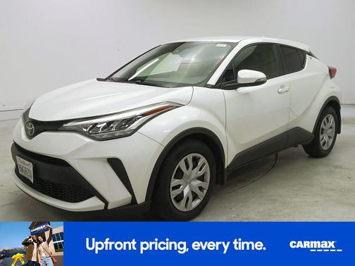 White 2021 Toyota C-HR LE