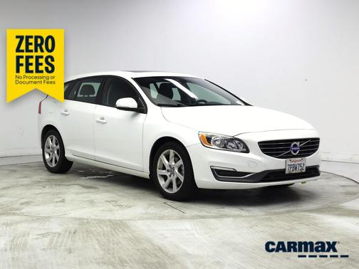 White 2015 Volvo V60 T5