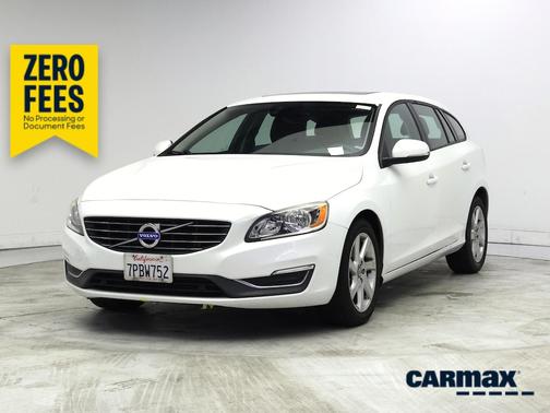 White 2015 Volvo V60 T5