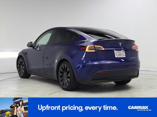 Blue 2023 Tesla Model Y Performance