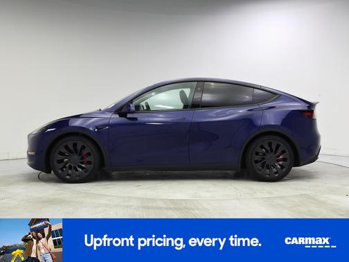 Blue 2023 Tesla Model Y Performance