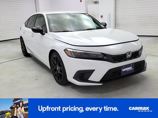 White 2023 Honda Civic Sport