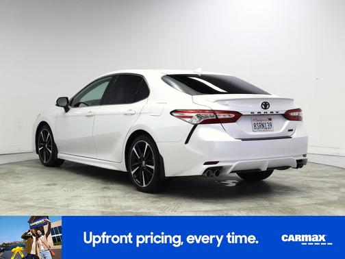 White 2020 Toyota Camry XSE