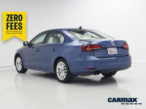 Blue 2016 Volkswagen Jetta SEL