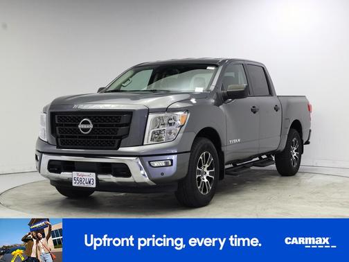 Gray 2023 Nissan Titan SV