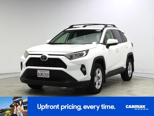 White 2019 Toyota RAV4 XLE