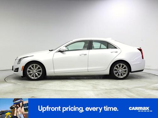White 2017 Cadillac ATS Luxury