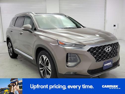 Brown 2019 Hyundai SANTA FE Ultimate
