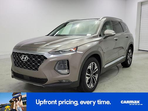 Brown 2019 Hyundai SANTA FE Ultimate