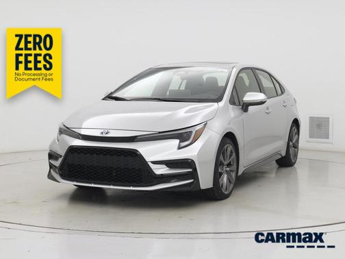 Silver 2025 Toyota Corolla Hybrid LE