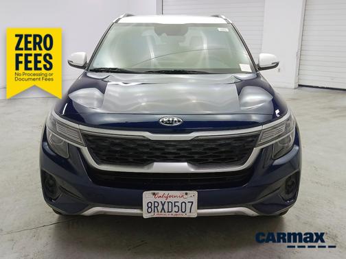 Blue 2021 Kia Seltos S