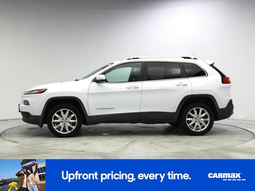 White 2014 Jeep Cherokee Limited