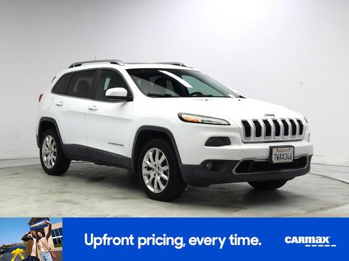 White 2014 Jeep Cherokee Limited