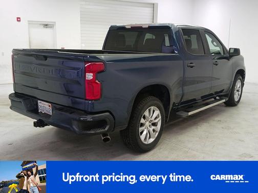 Blue 2019 Chevrolet Silverado 1500 Custom