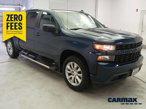 Blue 2019 Chevrolet Silverado 1500 Custom