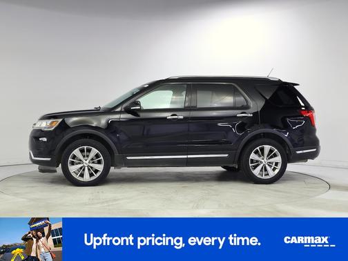Black 2018 Ford Explorer Limited