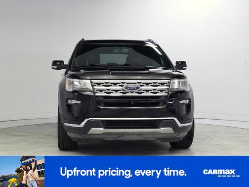 Black 2018 Ford Explorer Limited