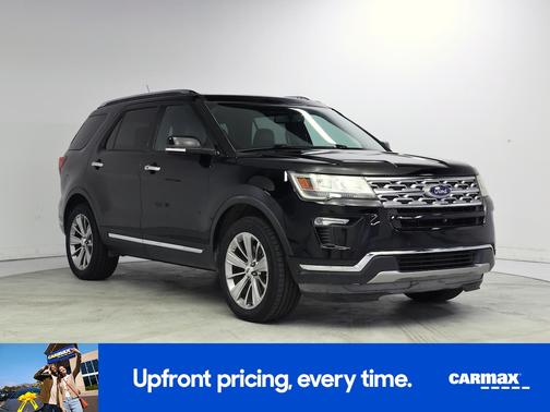 Black 2018 Ford Explorer Limited
