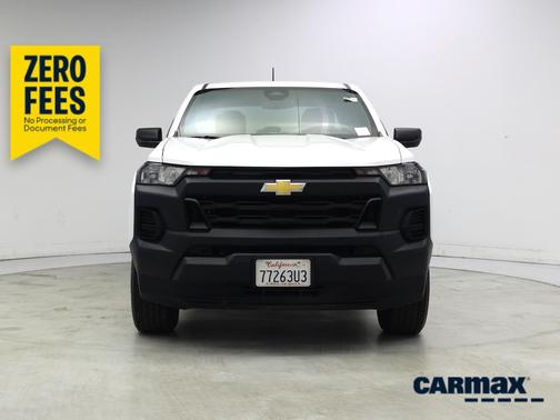 White 2023 Chevrolet Colorado Work Truck