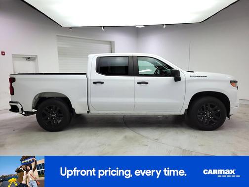 White 2023 Chevrolet Silverado 1500 Custom