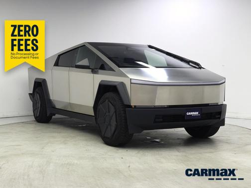 Silver 2025 Tesla Cybertruck
