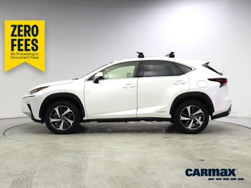 White 2021 Lexus NX 300h Luxury