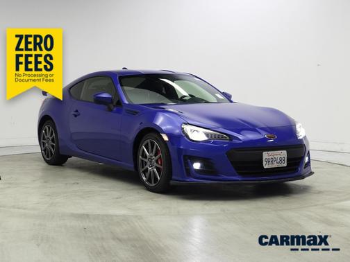 Blue 2020 Subaru BRZ Limited