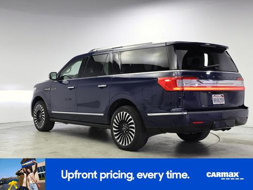 Blue 2019 Lincoln Navigator L Black Label